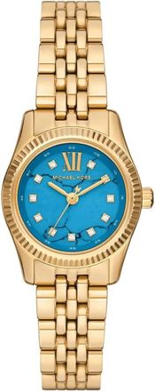 Michael Kors Lexington Petite - Dames - Horloges - Geel - ONE Size - Accessoires