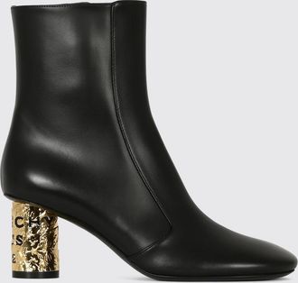 Givenchy Tape Ankle Boots in Smooth Calfskin Leather with a Medium Block Heel