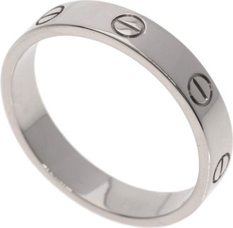 Cartier White Gold (18K) Band Ring (Pre-Owned)