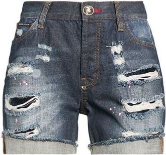 Philipp Plein BOTTOMWEAR - Shorts jeans su YOOX.COM