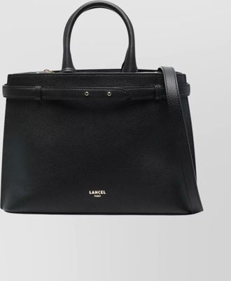 Lancel medium carryall detachable strap