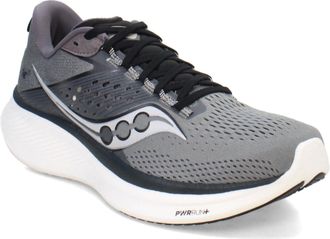 Saucony Mens Ride 17 Sneaker, Cinder/Black, 9.5 UK