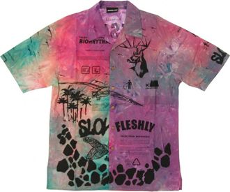 Mauna Kea Short Sleeve Shirts - Heren - Korte mouwen Overhemden - Veelkleurig - S - Overhemden