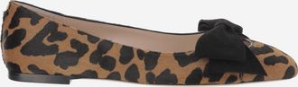 Valentino Garavani Brown Slip On Ballet Flats