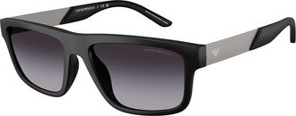 Emporio Armani EA4244U 50018G Mens Sunglasses Black Size 57
