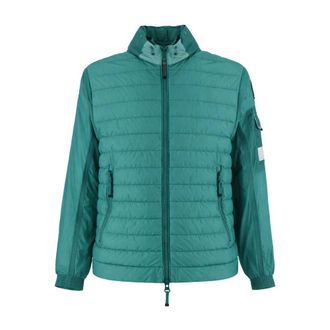 Parajumpers Winter Jackets, male, Green, Size: XL Rimo Hooded Down Jacket