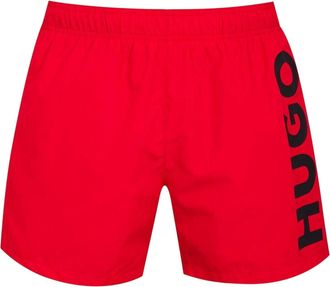 HUGO BOSS Heren Abas Zwemshorts (Rood)