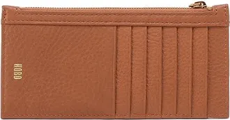 Hobo Carte Card Case Womens Bags Warm Honey 1, Cotton/Leather