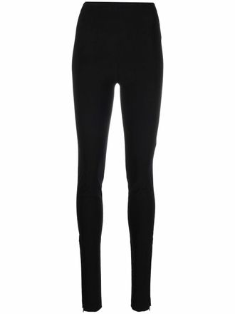 Nina Ricci High waist broek - Zwart