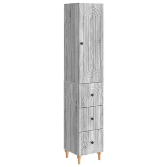 vidaXL Juego De Armarios 2 Uds. Madera De Ingenier&iacute;a Vidaxl