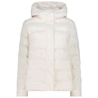 F.lli Campagnolo Down Jacket Fix Hood Kunstfaserjacke f&uuml;r Damen | wei&szlig;