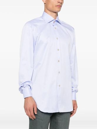 Kiton Womens Long-Sleeve Button-Down Shirt Aw25 M