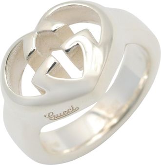 Gucci Silver Silver 925 Band Ring (Pre-Owned)