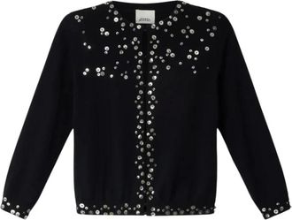 Isabel Marant Amaria Cardigan - Knitwear - Mujer - Negro - M