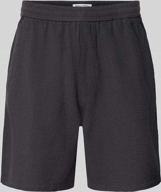 Marc O'Polo Denim Marc OPolo Denim Regular Fit Sweatshorts aus reiner Baumwolle in Graphit, Gr&ouml;&szlig;e XXL