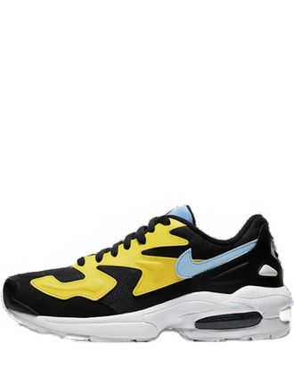 Nike Sneakers Air Max 2 Light Yellow/Light Blue/Black - Nero