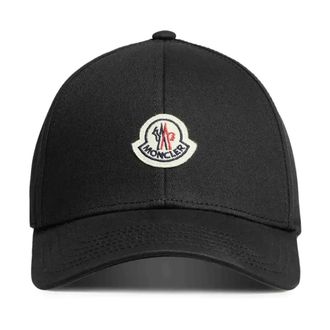 Moncler Cotton Stylish Shirt - male - Moncler - Hats & Caps - Black - ONE SIZE - Accessories