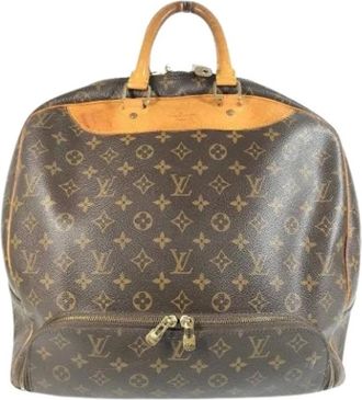 Louis Vuitton Vintage, unisex, Bruin, ONE Size, Pre-owned Boston Bag