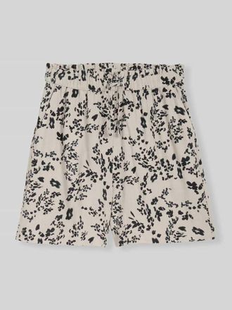 Tom Tailor Denim Relaxed Fit Shorts aus Viskose-Leinen-Mix in Beige, Gr&ouml;&szlig;e XS