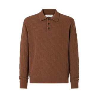 Jacob Cohen Polo in maglia - - Knitwear - Uomo - Marrone - XL
