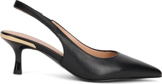 Love Moschino Pumps met Slingback Bandje - Dames - Pumps - Zwart - 39 EU - Schoenen