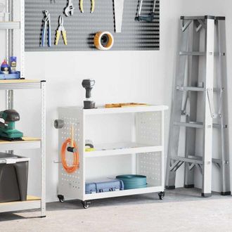 vidaXL Carro De Herramientas 75 X 35 X 73 Cm Acero Laminado En Fr&iacute;o Vidaxl