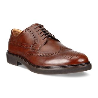Ecco Ecco Metropole London 525614 Full Grain Leather Mens Smart Shoes - Cognac - Size:UK 12-12.5