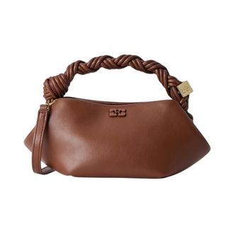 Ganni Borsa a mano Bou Small - - Bags - Donna - Marrone - ONE SIZE