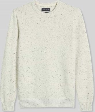 Marc O'Polo Regular Fit Strickpullover aus Woll-Mix in Offwhite, Größe XXL
