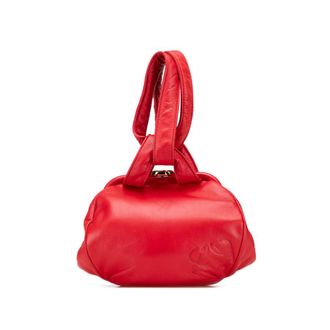 Loewe Pre-owned Loewe Leather Anagram Frame Handbag Ladies JT7UVPWNRBX3BV98