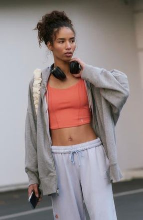 Free People FP Movement Move On Tank in Wild Papaya Combo at Nordstrom Rack, Size Medium