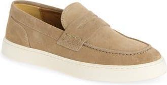 Bruno Magli Magnifico Penny Loafer in Sand Suede at Nordstrom Rack, Size 10.5