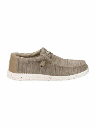Hey Dude Mens Wallysox Shoe In Brown