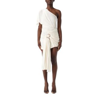 M&ocirc;not Monot, Kleedjes, Dames, Wit, S, Tijdloze Witte Midi Jurk