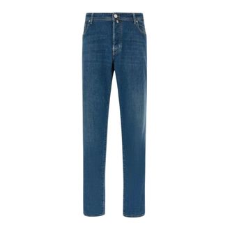 Jacob Cohen Slim-fit Jeans, male, Blue, Size: W38 Pant 5 PKT Slim FIT Bard