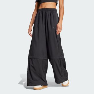 adidas Originals ADIDAS Originals Womens Rasant Cut Line Track Pants - Black - Size X-Large