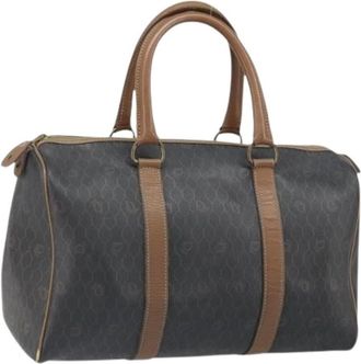 Dior Pre-owned Handbags, female, Black, Size: ONE SIZE Pre-owned Vintage Boston Bag