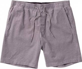 Vissla Mens No See Ums Cord Shorts In Steel