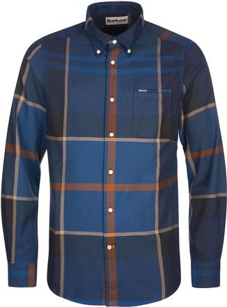 Barbour Geruite Dunoon Overhemd - Heren - Casual Overhemden - Veelkleurig - S - Katoen - Overhemden