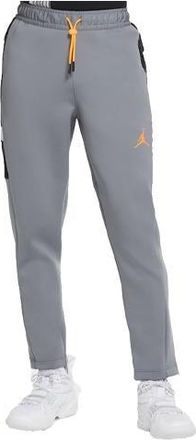 Nike Jordan Air Jordan Solid Color Lacing Knit Sports Long Pants Gray CK6463-084