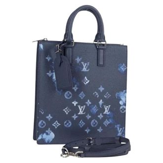 Louis Vuitton Bolso de mano Pre-owned Vintage Monogram Canvas - Pre-owned - Mujer - Azul - ONE SIZE
