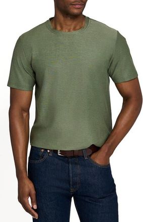 Brooklyn Brigade Solid Mapleton Luxe Cross Dyed T-Shirt in Green at Nordstrom, Size Xx-Large