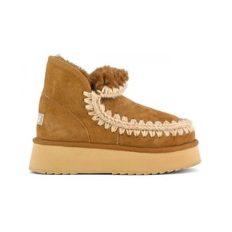 Mou Winter Boots, female, Brown, Size: 10 US 681000A Ankle Boot