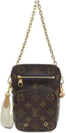 Louis Vuitton Pre-owned Shoulder Bags, female, Brown, Size: ONE SIZE Pre-owned Canvas louis-vuitton-bags