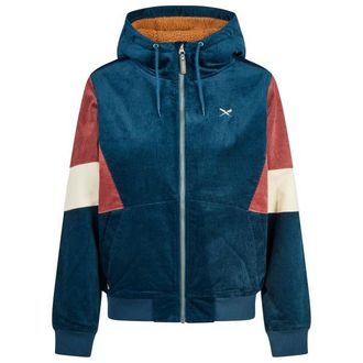 Iriedaily Blotchy Cord Jacket Freizeitjacke f&uuml;r Damen | blau