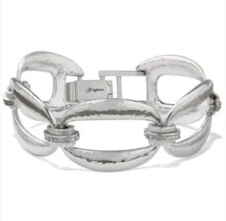 Brighton Womens Meridian Lumens Bracelet In Silver