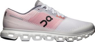 On Mens Cloud 6 Sneakers, Lavender/Red, 8