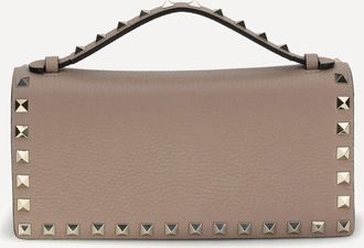 Valentino Garavani Portafogli con catena Rockstud Woman UNI