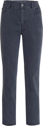 Anna Montana Dames, Jeans, Zwart, Maat: L