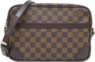 Louis Vuitton Borsa a tracolla Trocadero Damier Pre-owned - - Pre-owned - Donna - Marrone - ONE SIZE